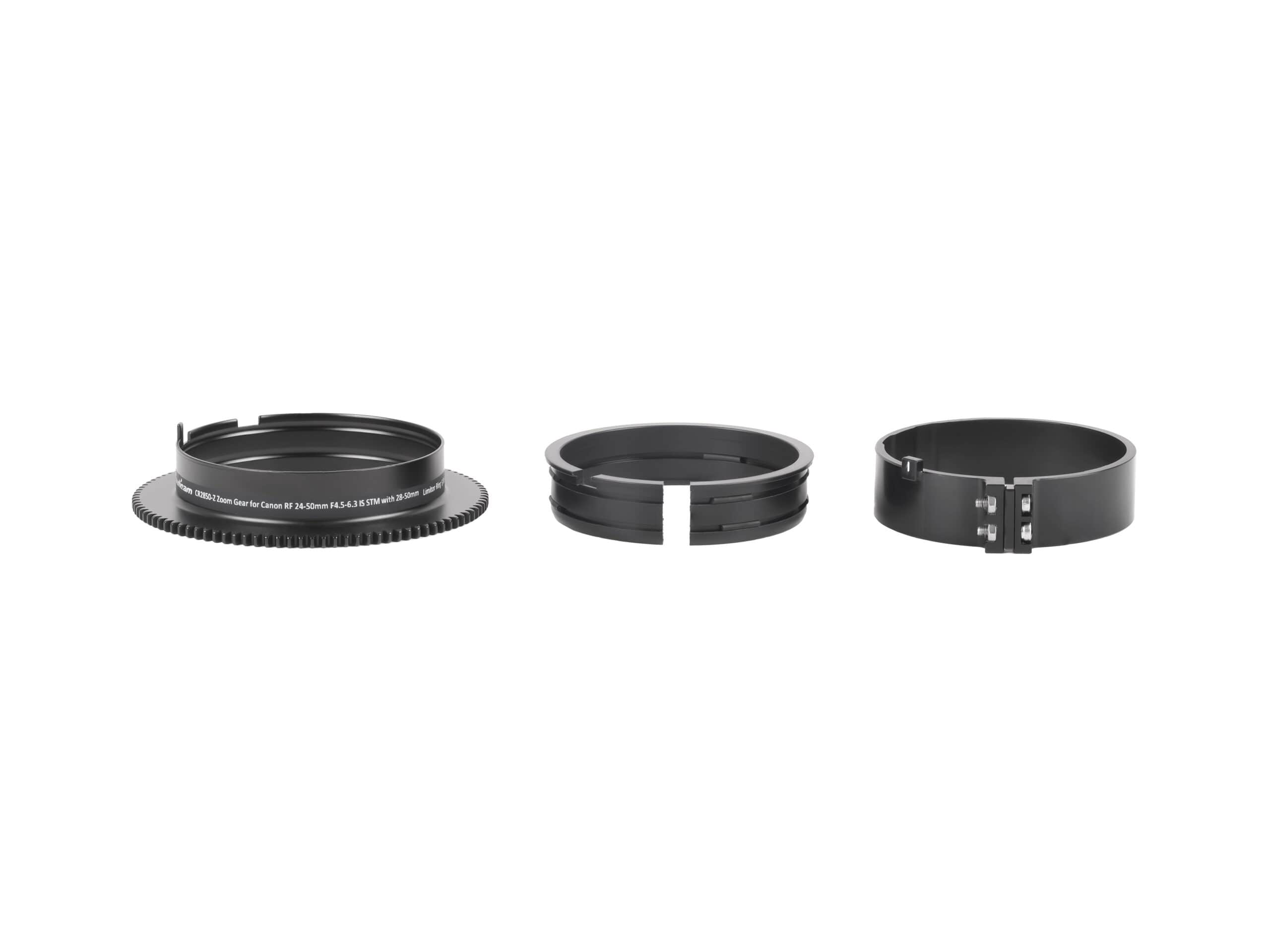 CR2850-Z Zoom Gear for Canon RF 24-50mm F4.5-6.3 IS STM with 28-50mm Limiter Ring