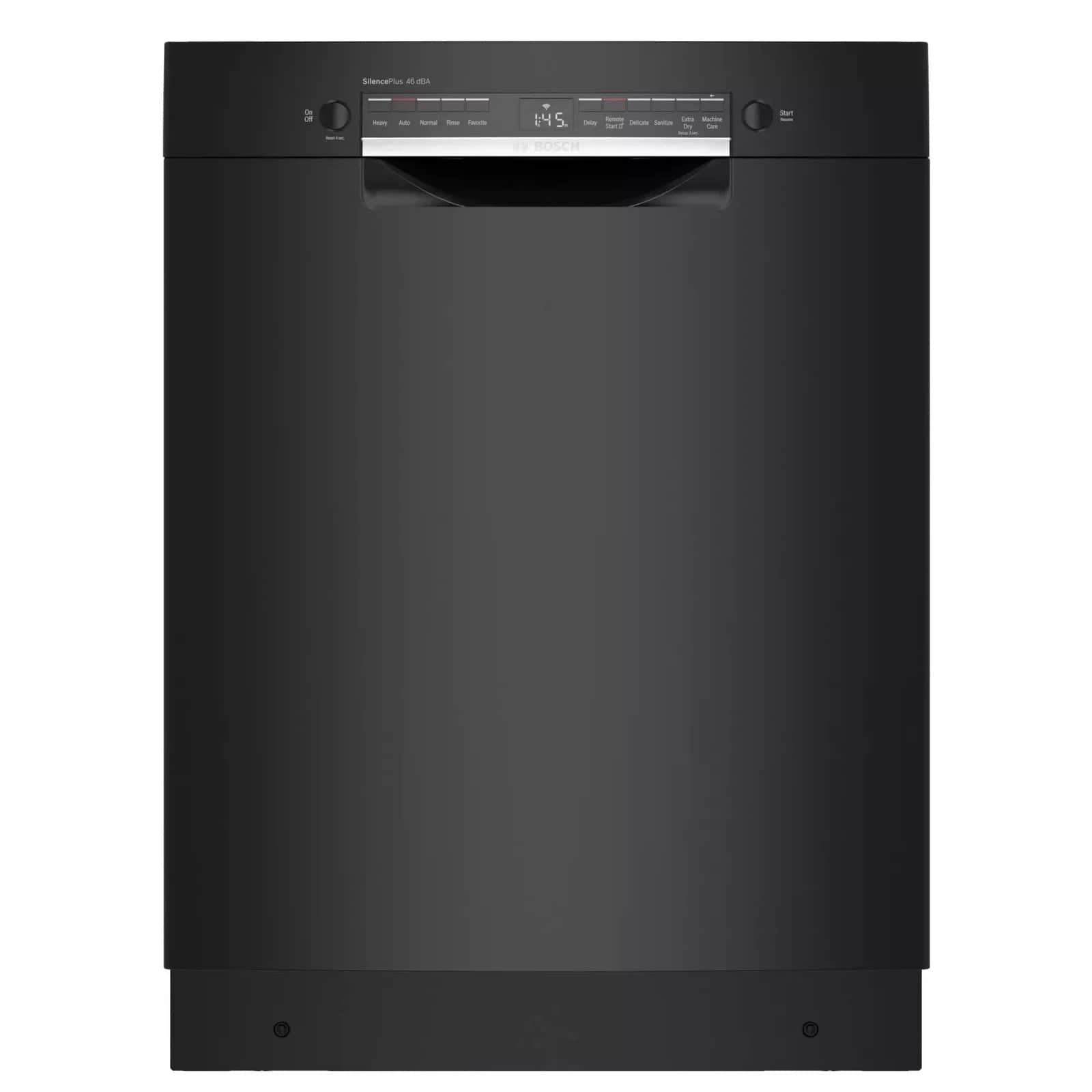 Bosch 300 Series 24″ Black Built in Dishwasher