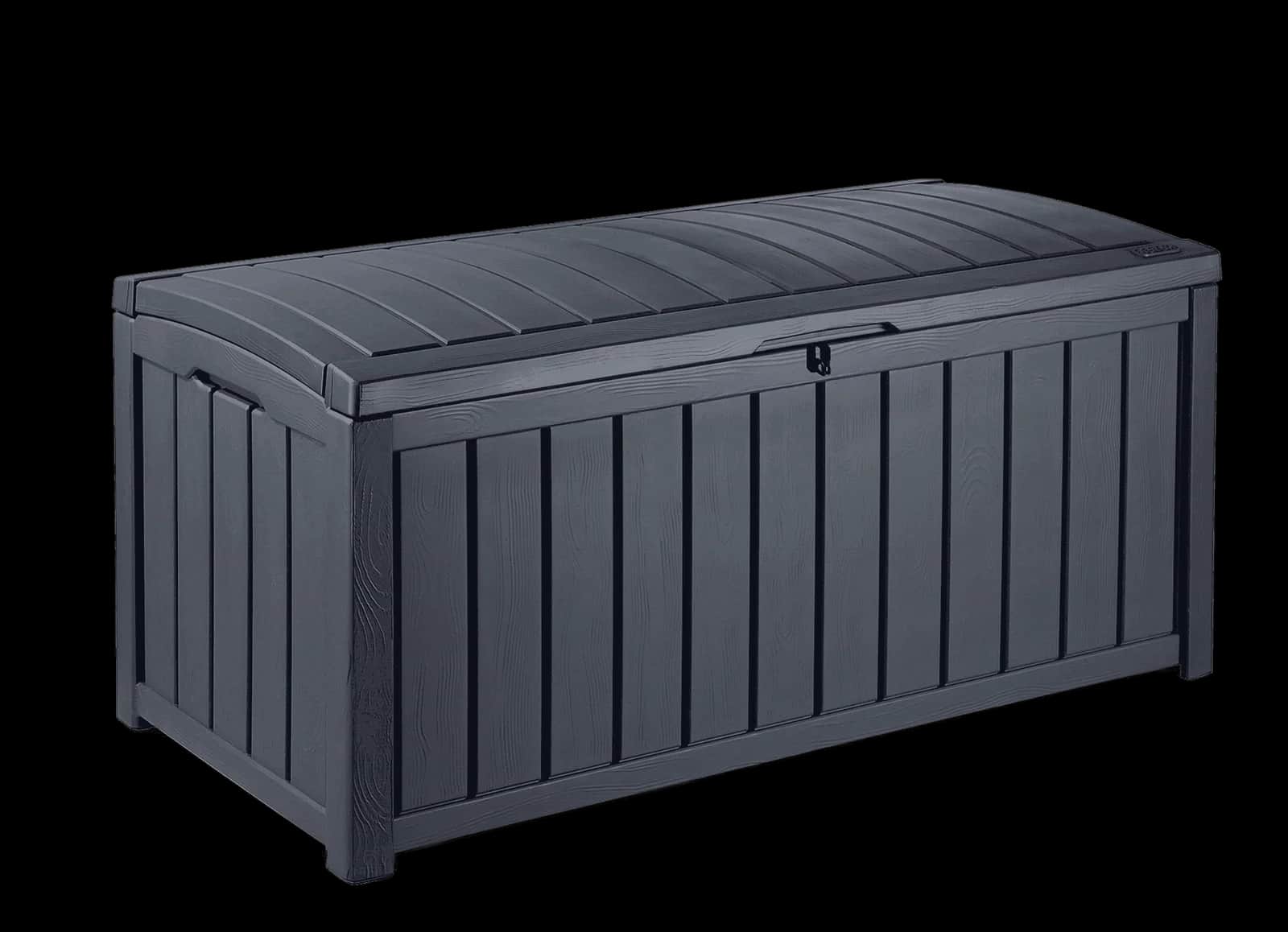 Keter Glenwood 103 Gallon Outdoor Storage Deck Box – Graphite