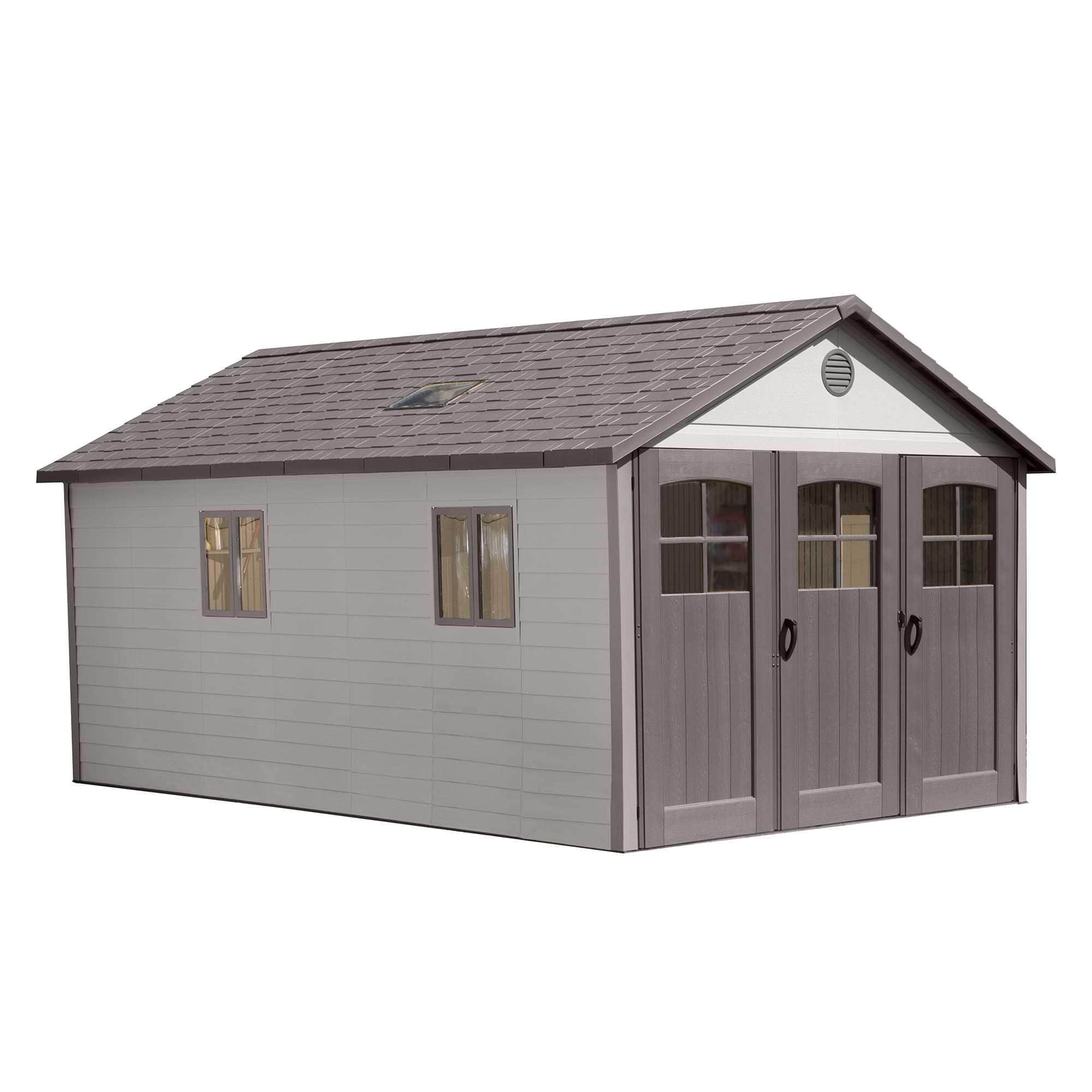 Lifetime 11 Ft. X 18.5 Ft. Outdoor Storage Shed – 60236
