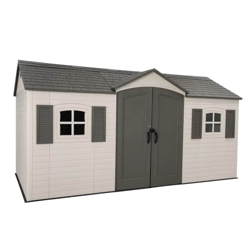 Lifetime 15' x 8' Outdoor Storage Sheds