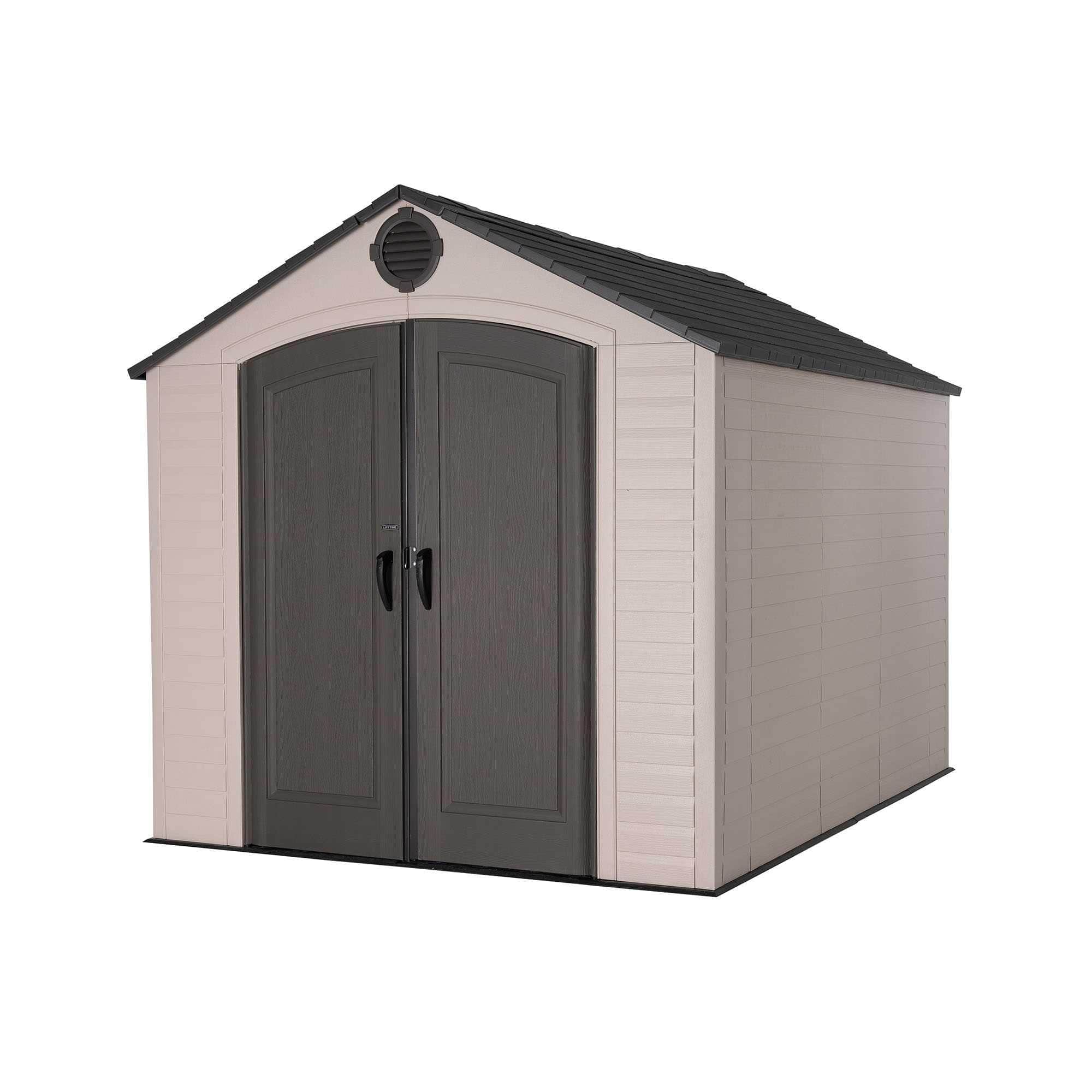 Lifetime 8 Ft. X 10 Ft. Outdoor Storage Shed – 60371