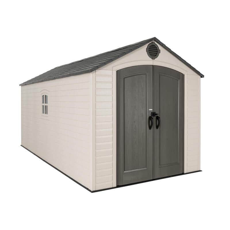 Lifetime 8 ft x 15 ft Outdoor Storage Shed – 60394