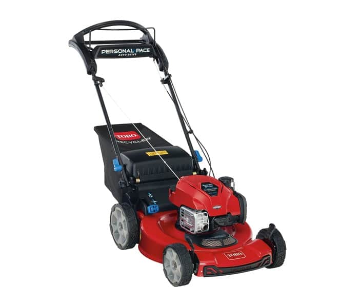 Toro Recycler SmartStow RWD Mower 150cc Briggs &amp; Stratton 6.25 TP (22") #21465