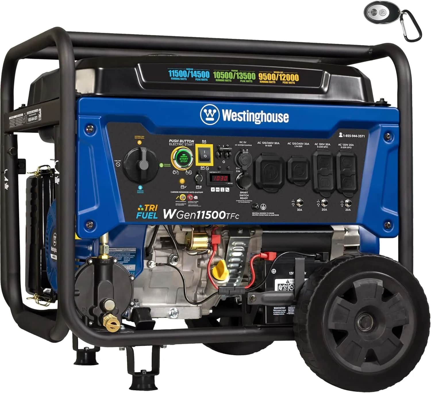 Westinghouse 14,500 Watt Tri-Fuel Portable Generators