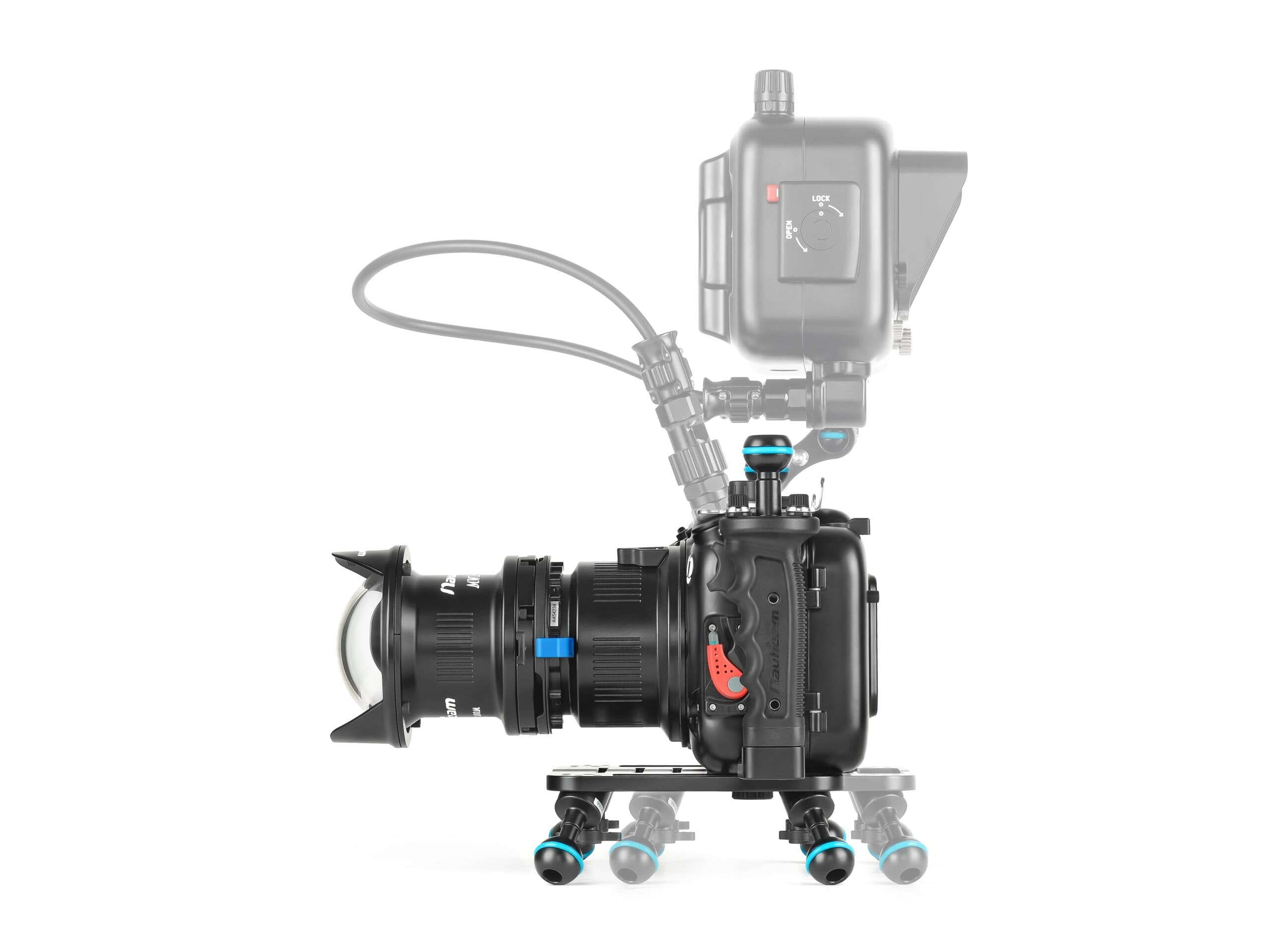 Universal Quadra-Pod Plate for Nauticam Housings