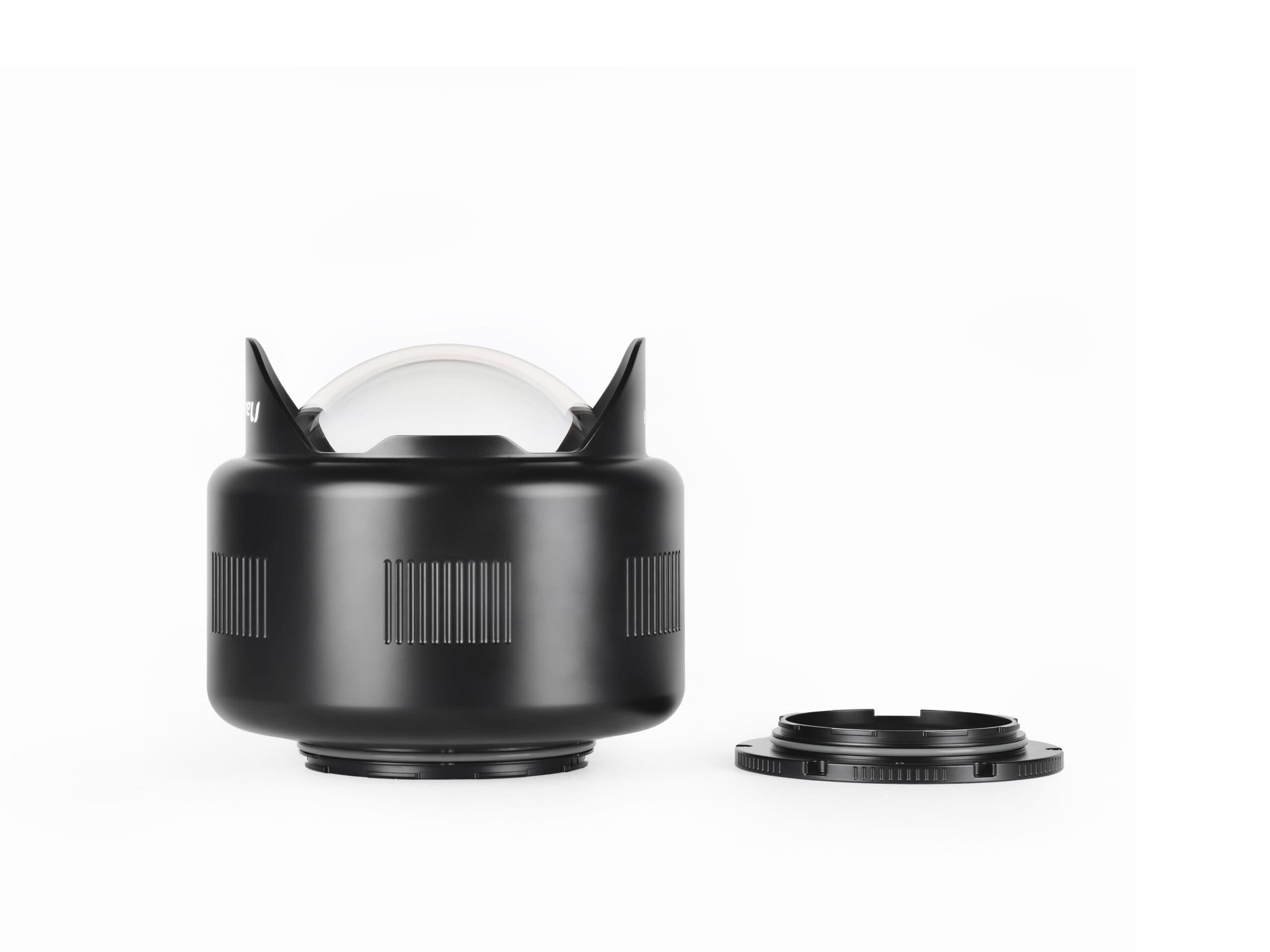 WACP-1B N120/N100 0.36x Wide Angle Conversion Port with Integrated Float Collar and Interchangeable Port Mounting Ring