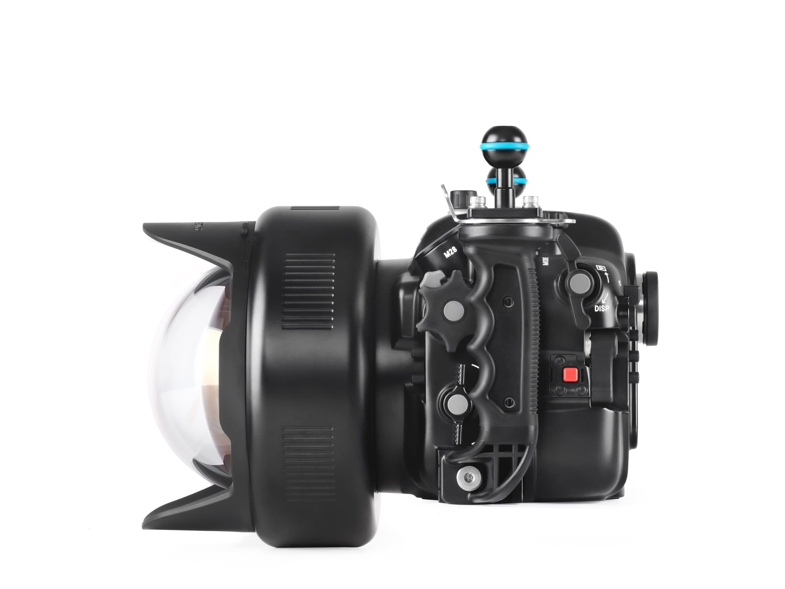 N120/N100 Fisheye Conversion Port with Integrated Float Collar (FCP) 170 Deg. FOV with Compatible 28mm Lenses