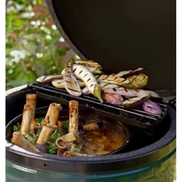 Big Green Egg 18.25 in. Large Charcoal Kamado Grill and Smoker Green