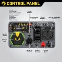 Champion 200994 3650/4650W Dual Fuel Inverter Generators