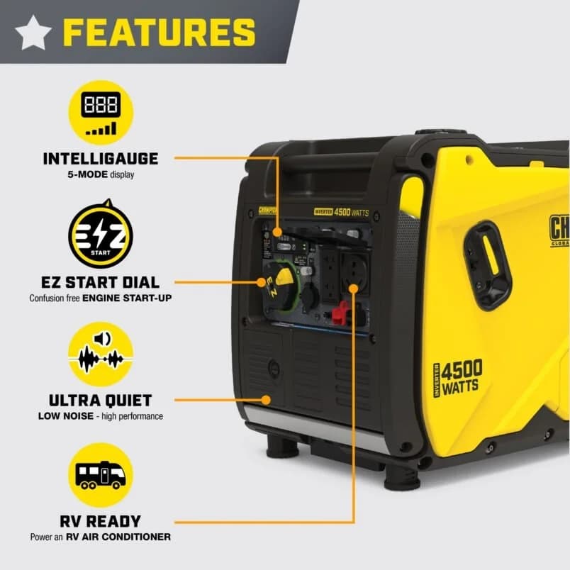 Champion 4500-Watt Portable Inverter Generators