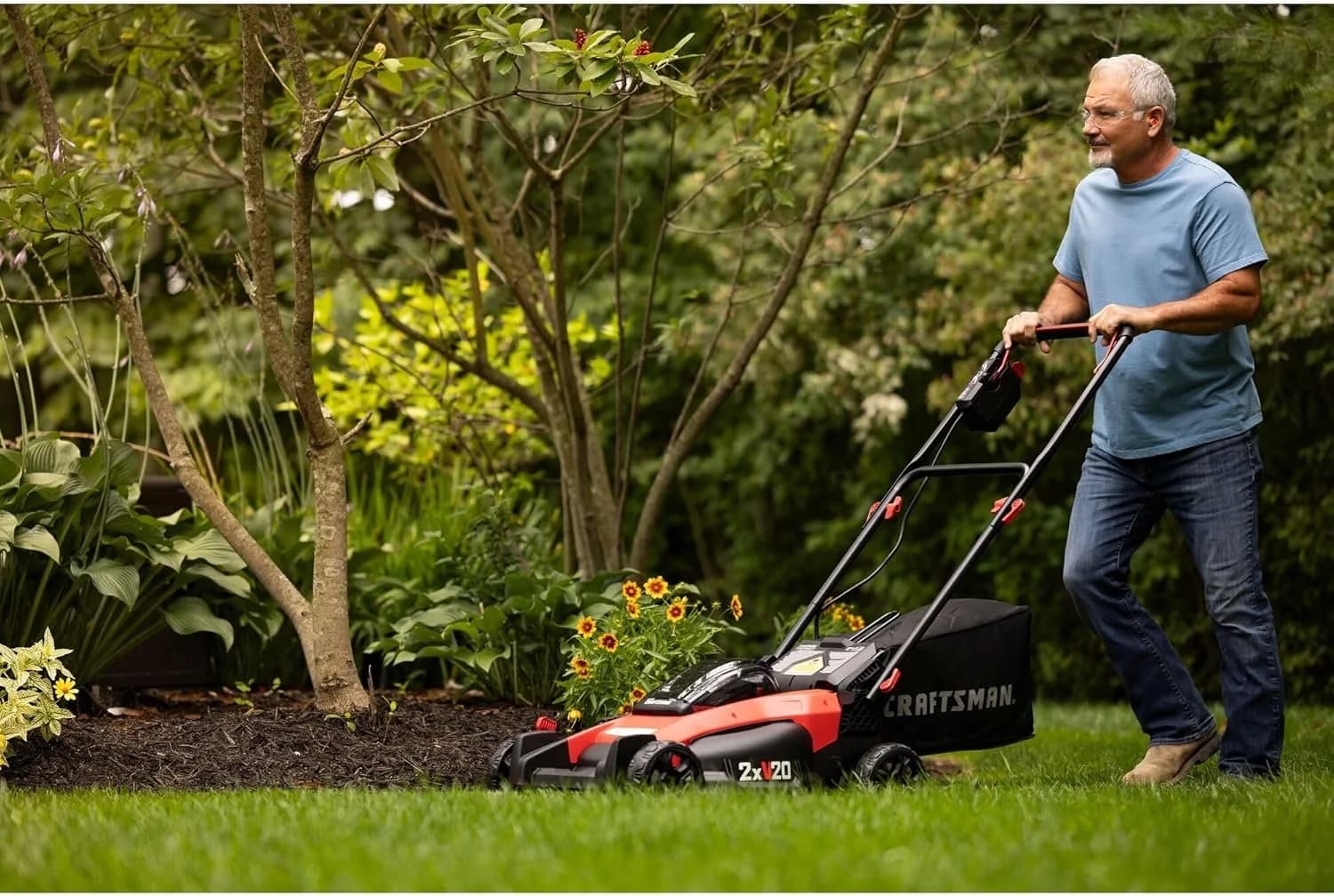 CRAFTSMAN V20 Lawn Mower, Push Mowers