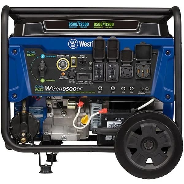 DuroMax DS12000EH 12,000 Watt Dual Fuel Portable Generators