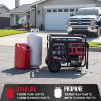 DuroMax DS13000MX Dual Fuel Portable Generators