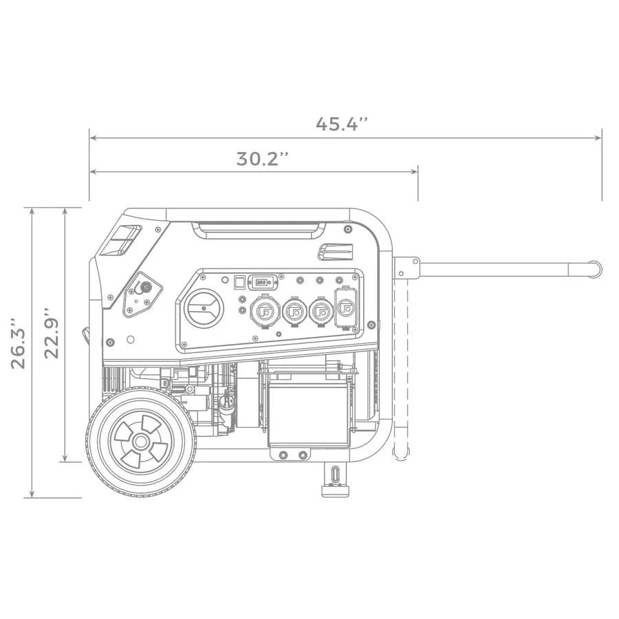 Firman H07552 9400W Dual Fuel Generators