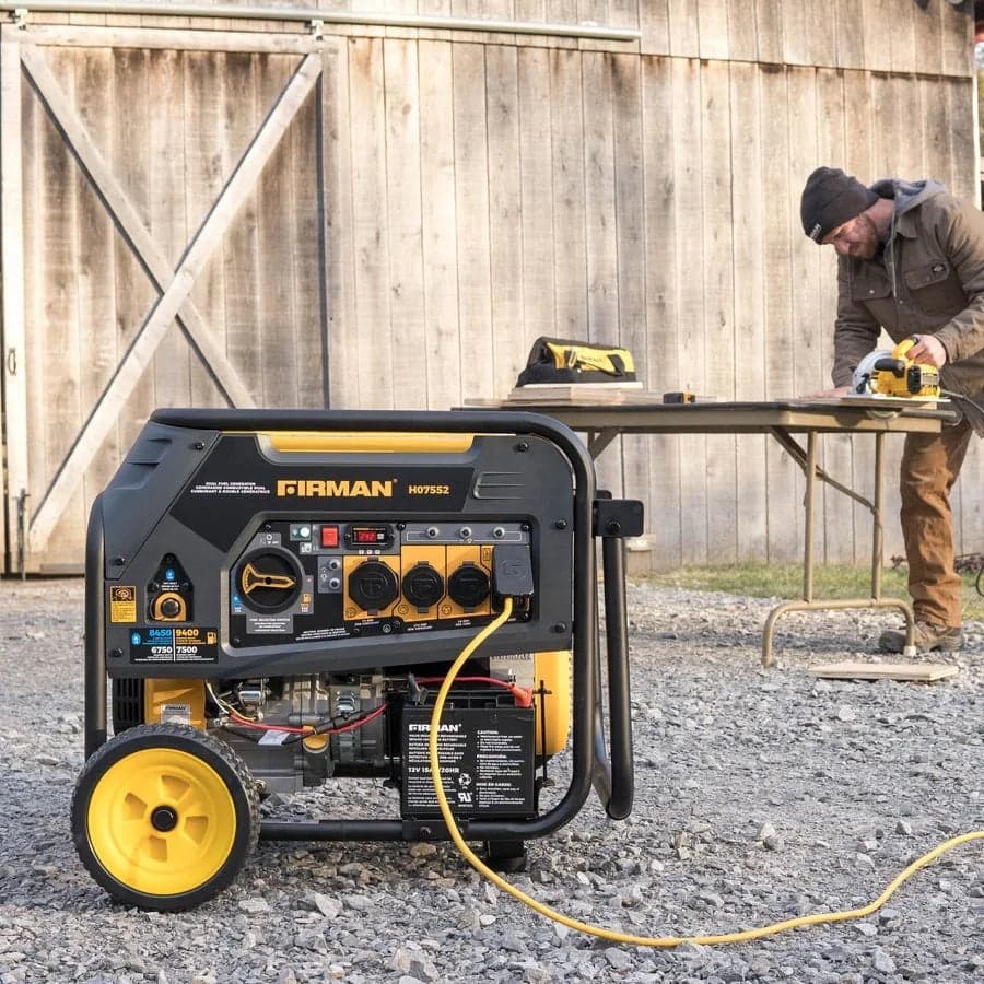Firman H07552 9400W Dual Fuel Generators