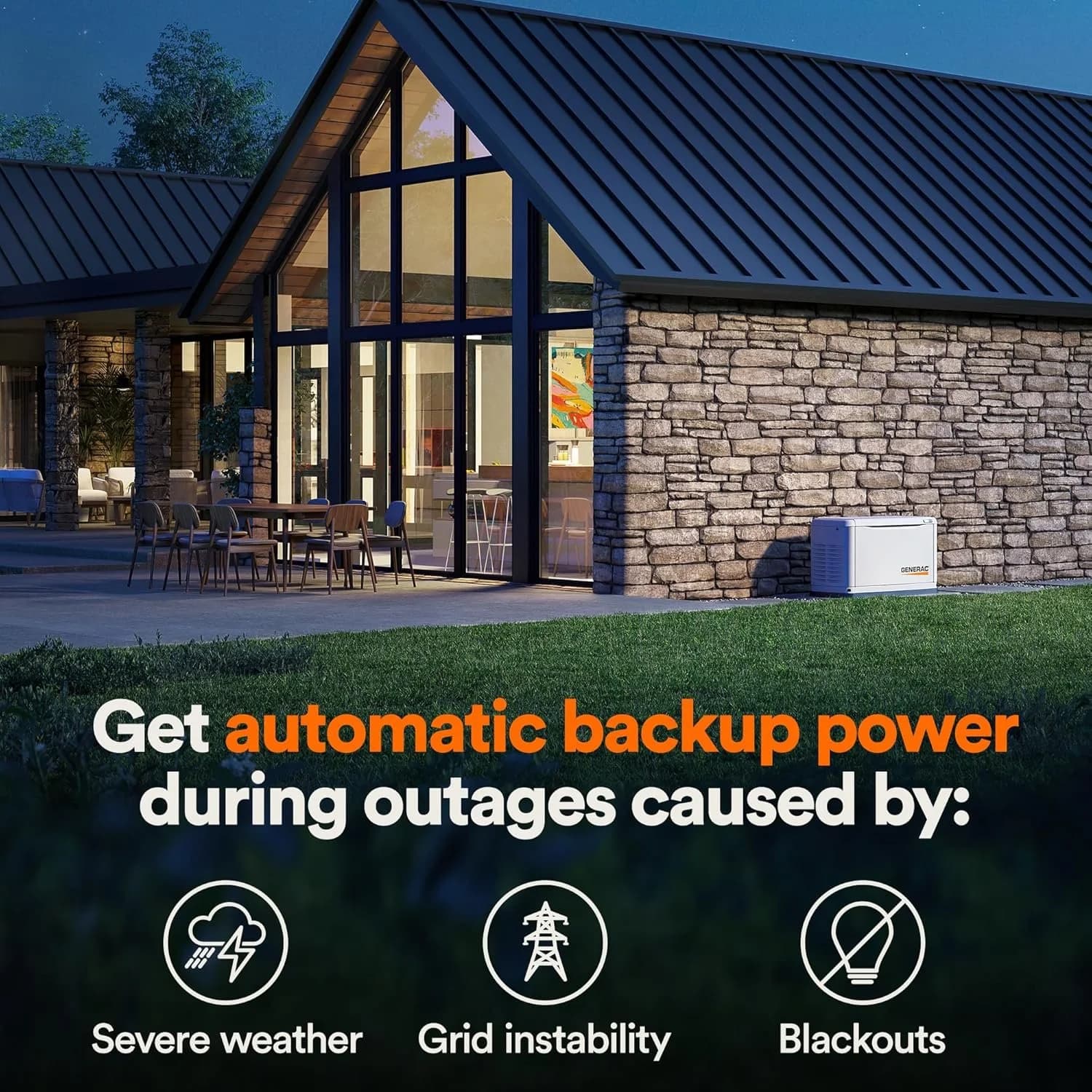 Generac Guardian 10kW Home Backup Generators
