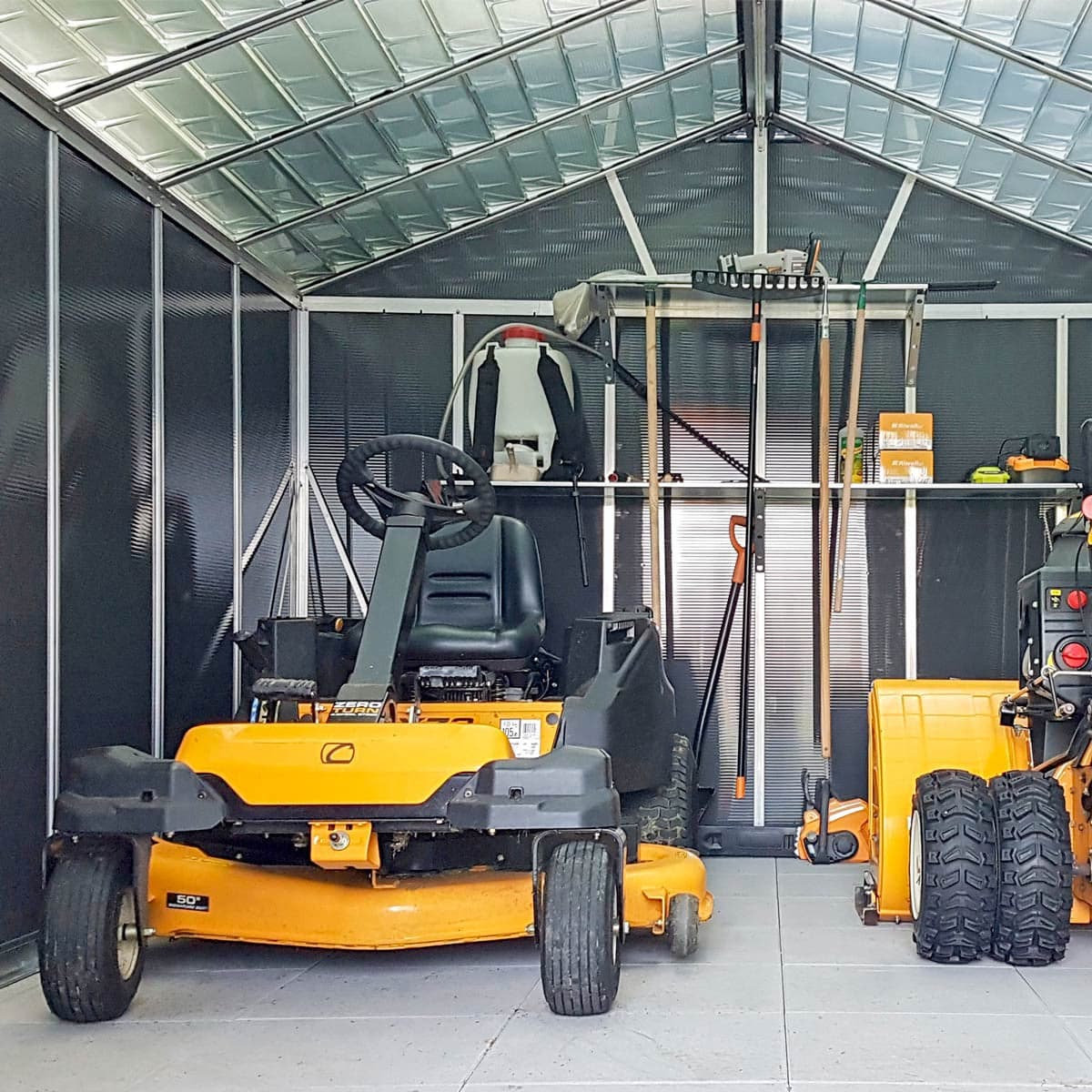Heavy Duty Yukon Sunlit Garden &amp; Utility Shed