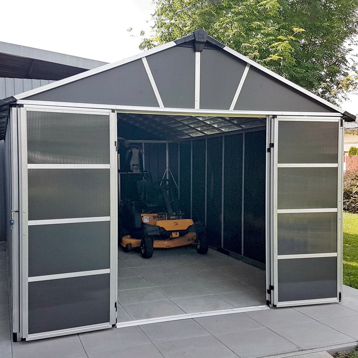 Heavy Duty Yukon Sunlit Garden &amp; Utility Shed