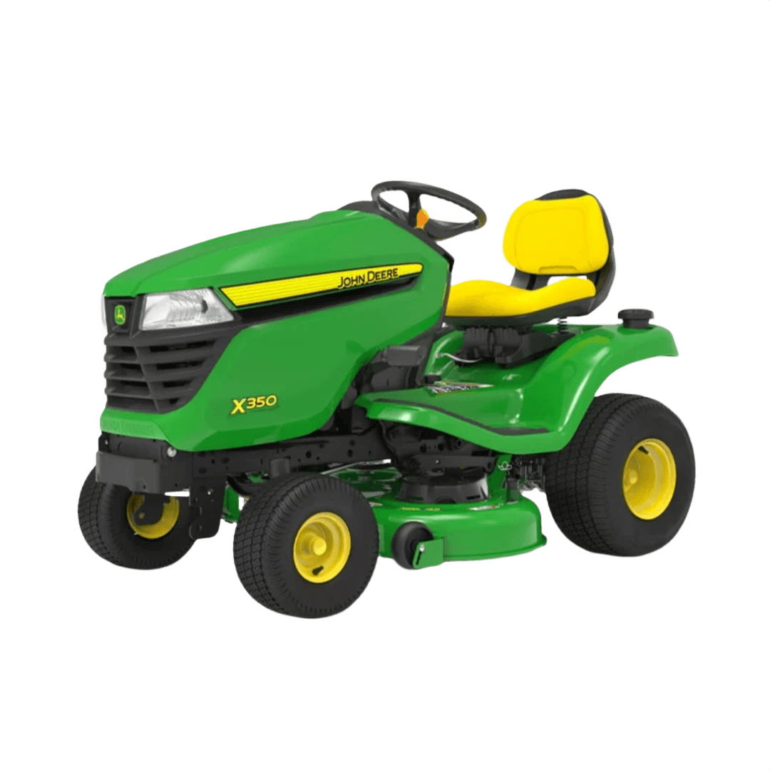 John Deere X350 Lawn Tractor with 42-In. Accel Deep Deck