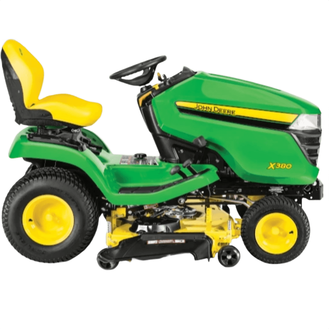 John Deere X380 Lawn Tractor with 54-In. Accel Deep Deck