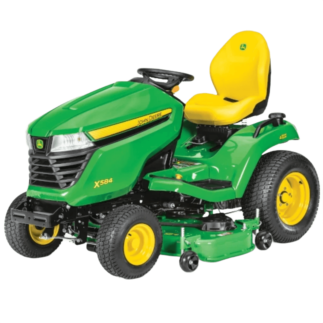 John Deere X584 Lawn Tractor with No Deck