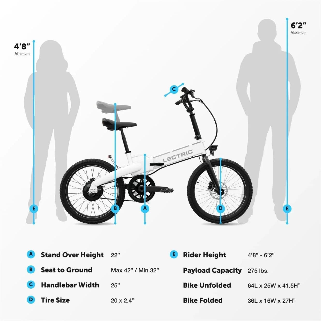 Lectric XP Lite Long-Range eBike Electric Commuter Bikes