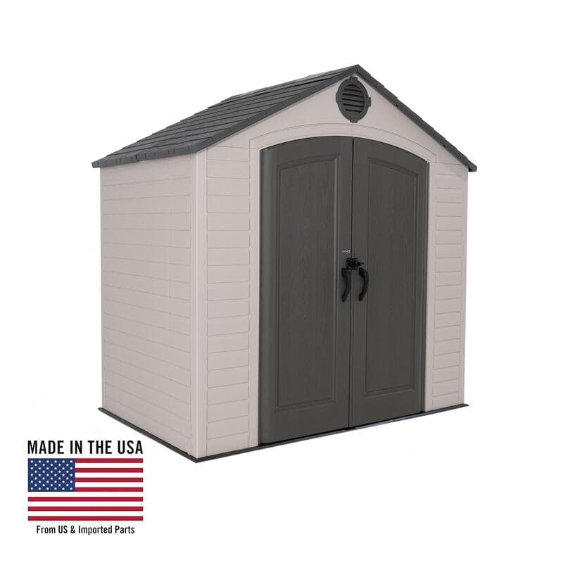 Lifetime 8 ft x 5 ft Outdoor Storage Shed – 60392
