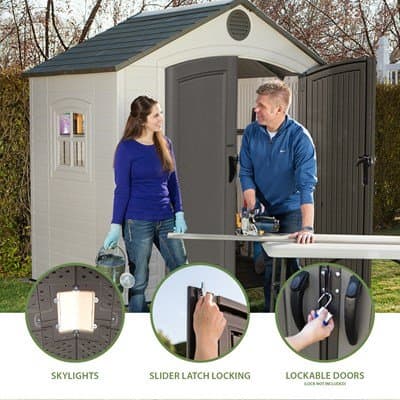 Lifetime 8 x 5 ft. Shed – 6406