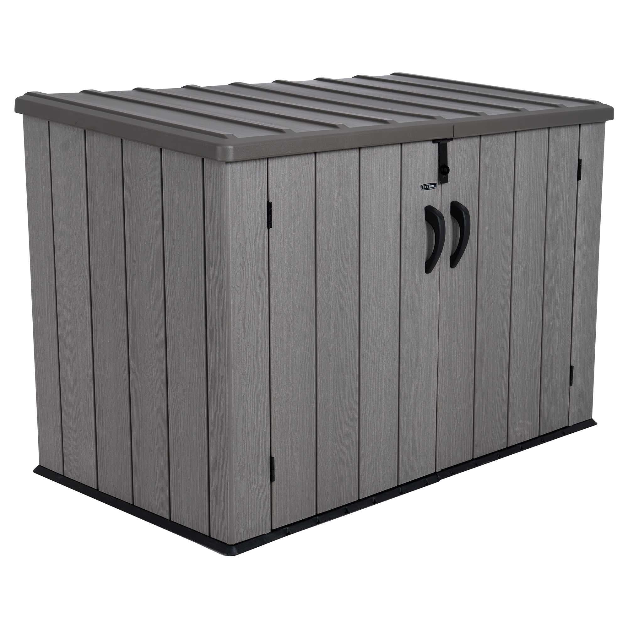 Lifetime Horizontal Storage Shed (75 Cubic Feet) – 60341