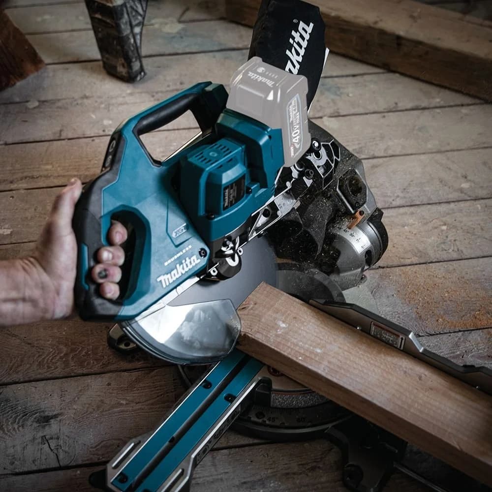 Makita LS1219L 12" Dual-Bevel Sliding Compound Miter Saw with Laser