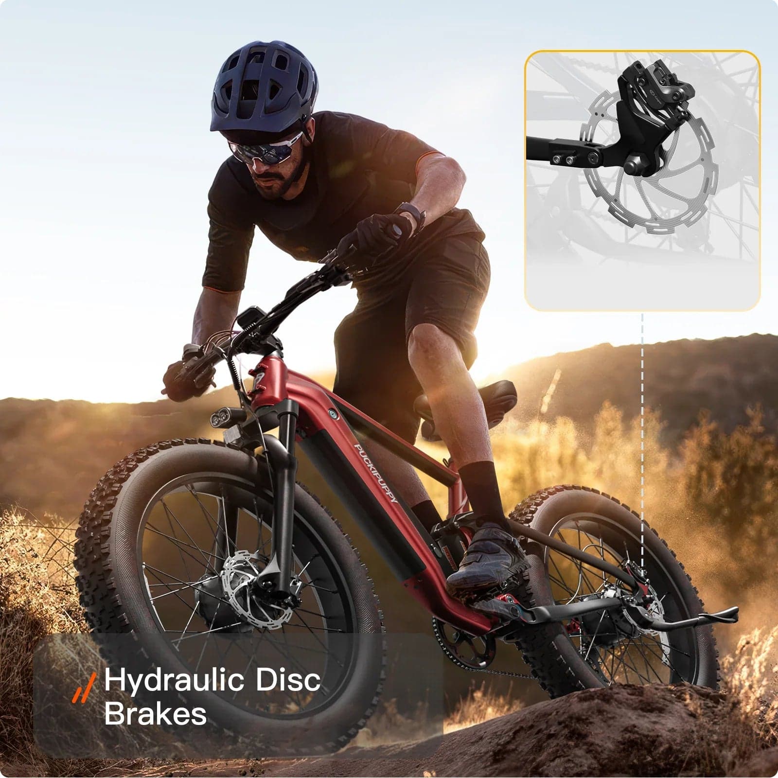 PUCKIPUPPY GoldenR Dual-Motor E-Bikes
