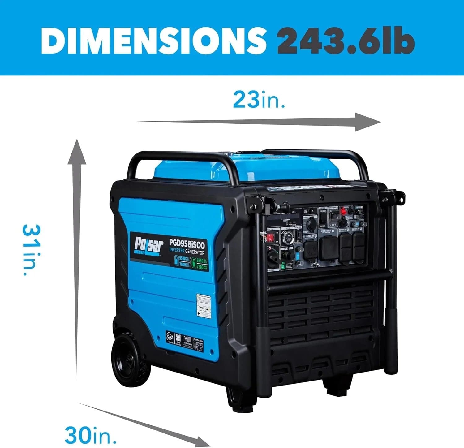 Pulsar PGD95BISCO Inverter Generators