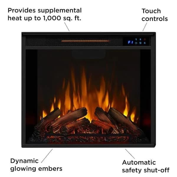 Real Flame Hollis 32″ Electric Fireplaces.