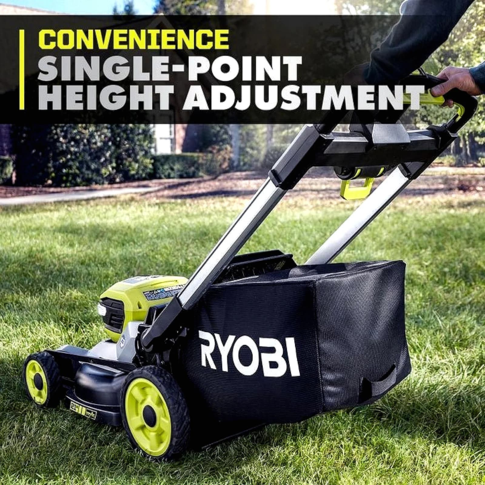 RYOBI 40V HP Brushless 21" Self-Propelled Multi-Blade Lawn Mower Kit
