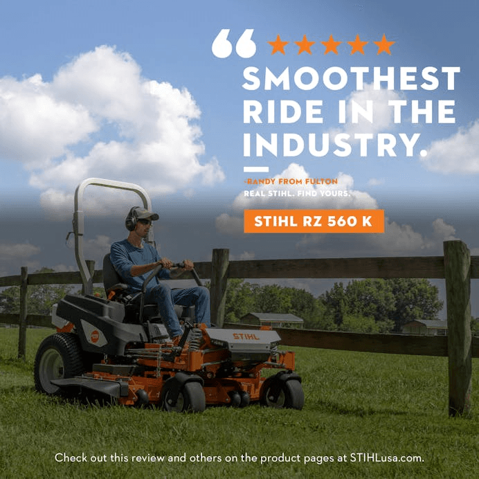 Stihl RZ 560 K Commercial 60" Zero Turn Lawn Mower