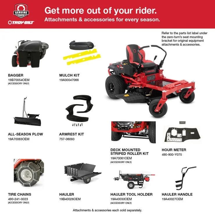 Troy-Bilt Mustang Z46 Zero-Turn Riding Lawn Mowers