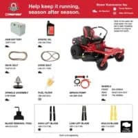 Troy-Bilt Mustang Z46 Zero-Turn Riding Lawn Mowers