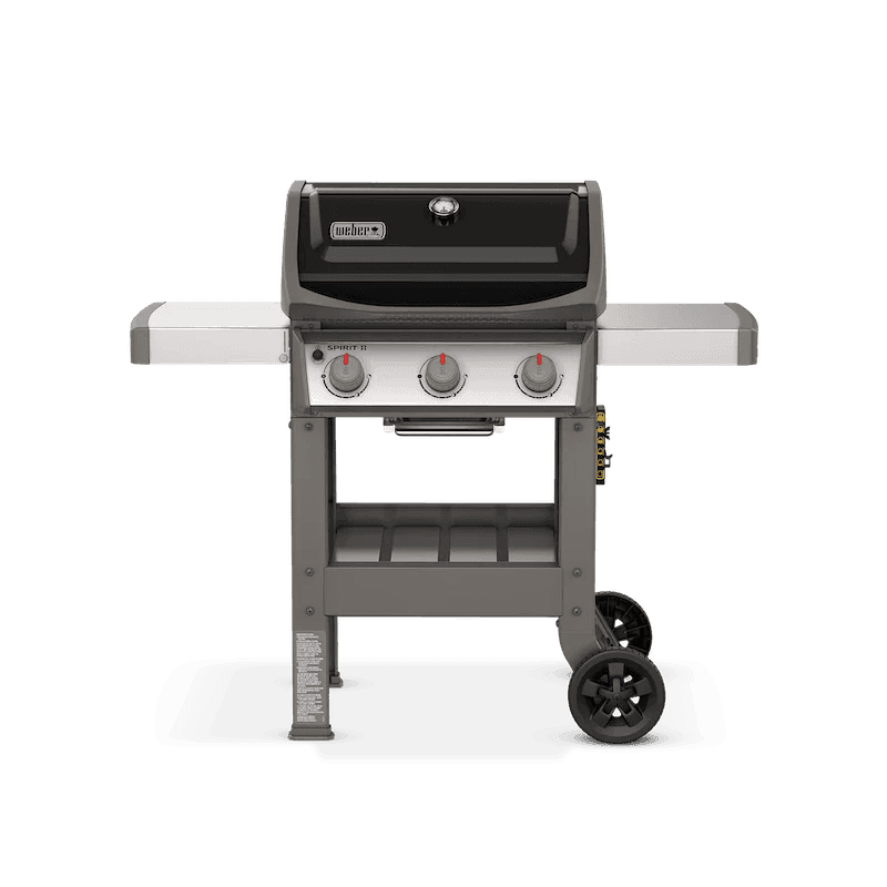 Weber Spirit II E-310 Propane Gas Grill, Black