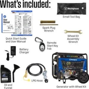 Westinghouse 14,500 Watt Tri-Fuel Portable Generators