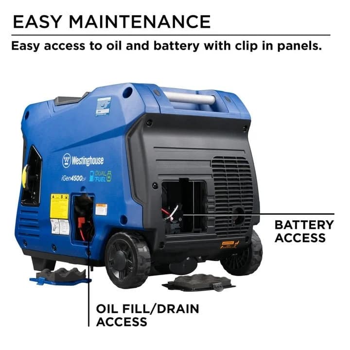 Westinghouse iGen4500 3700W/4500W Gas Inverter Generators