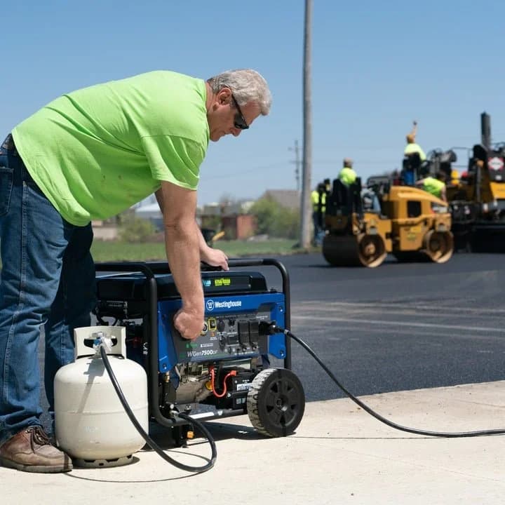 Westinghouse WGen7500DF Dual Fuel Portable Generators