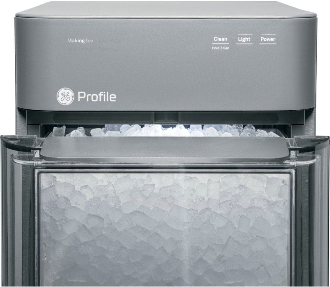 GE Profile – Opal 2.0 24-lb. Portable Ice maker with Nugget Ice Production and Built-in WiFi – Stainless Steel