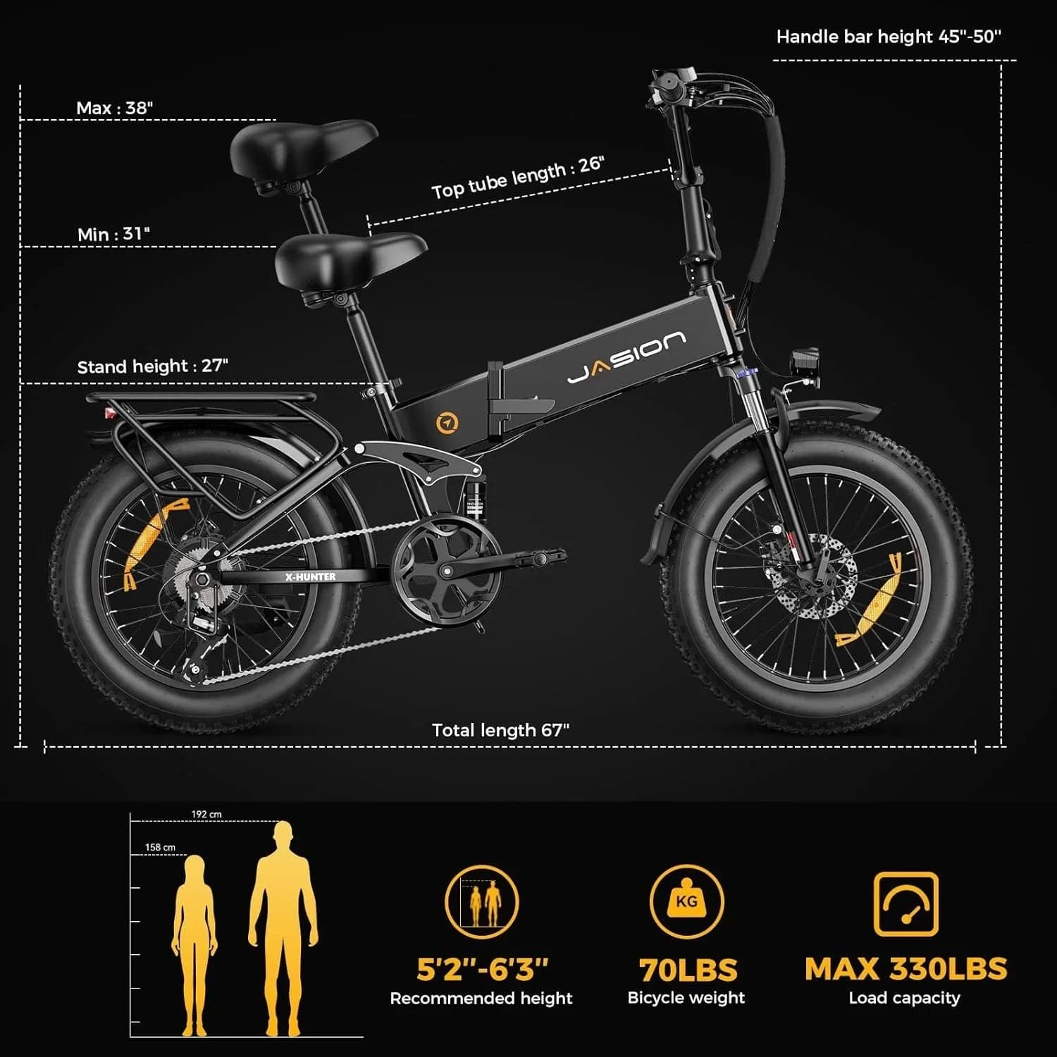Peak Jasion X- Hunter Electric Bikes